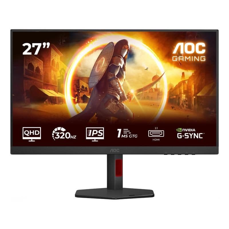 Monitor 27 pollici 2560 x 1440 320 Hz regolabile in altezza - AOC