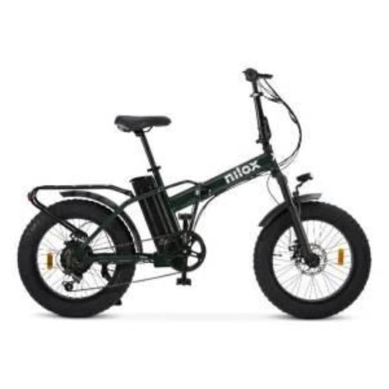 Bicicletta elettrica pieghevole 250 W verde - Nilox X8