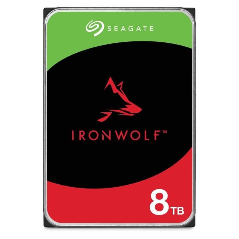 Disco rigido interno 8TB 3.5 pollici Serial ATA III - Seagate IronWolf ST8000VN002