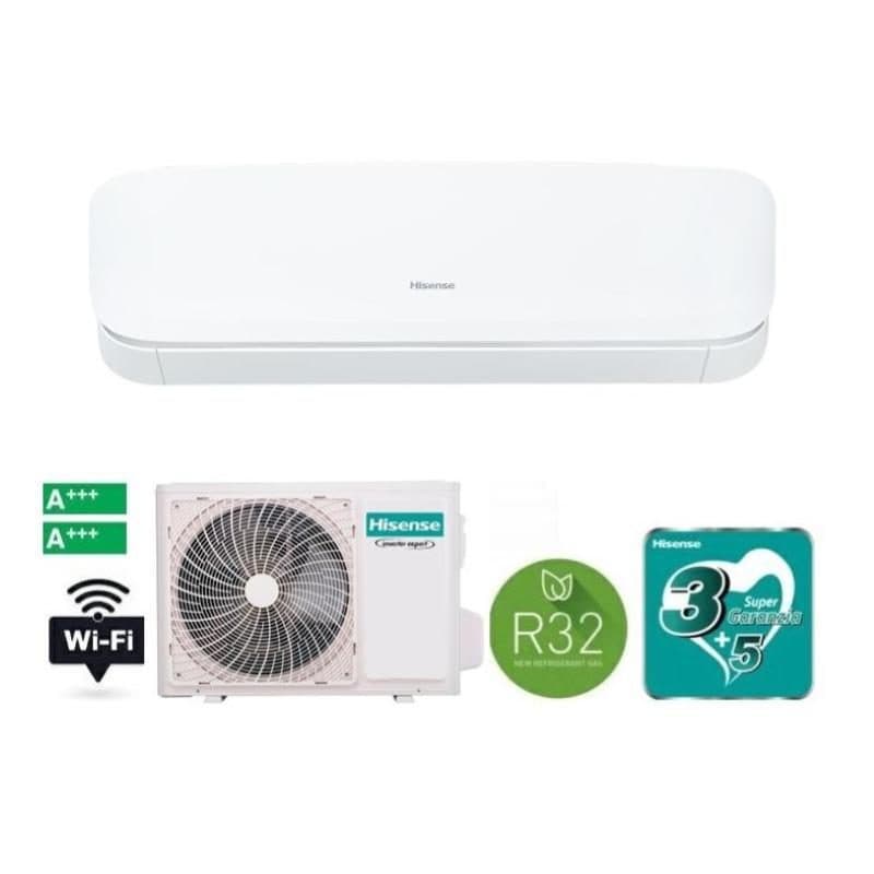 Climatizzatore 9000 BTU classe A+++/A+++ Fresh Air Wi-Fi - Hisense QJ25XJ3AG/AS25XV04W