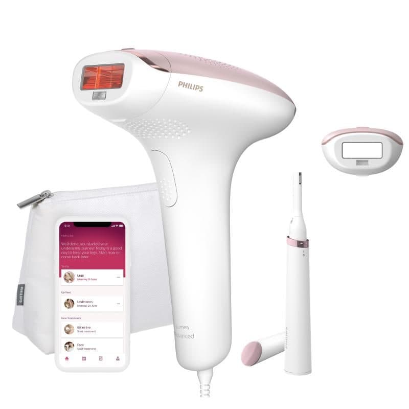 Dispositivo a luce pulsata per corpo e viso con sensore fototipo - Philips BRI920/00