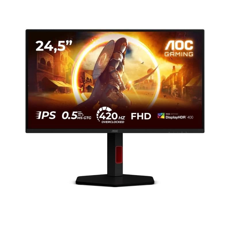 Monitor 24,5 pollici Fast IPS regolabile in altezza - AOC