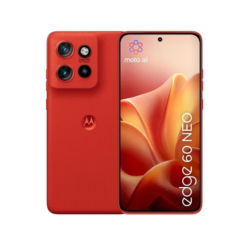 Smartphone 5G Dual SIM 256GB 6.36 pollici Android 15 Poinciana - Motorola Edge 60 Neo