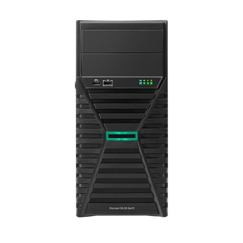 Server Xeon 6325P 4 core 3.50 GHz 32GB DDR5 8x2.5 MR408i-P senza ODD 4 LAN 800 W garanzia 3 anni - HPE ML30 Gen11 P85579-425