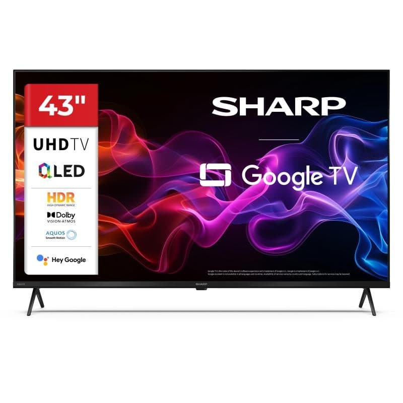 Televisore QLED UHD 4K 43 pollici Google TV - Sharp