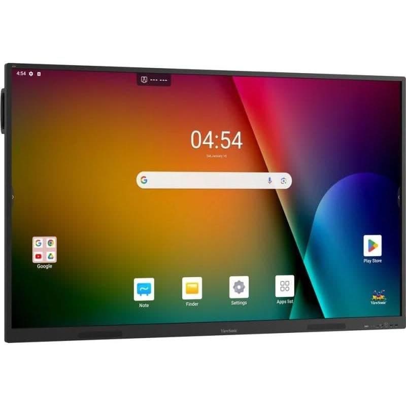 Monitor professionale touch 75 pollici 40 tocchi 8GB 128GB 450 nit HDMI out VGA Wi-Fi Android 14 EDLA - ViewSonic