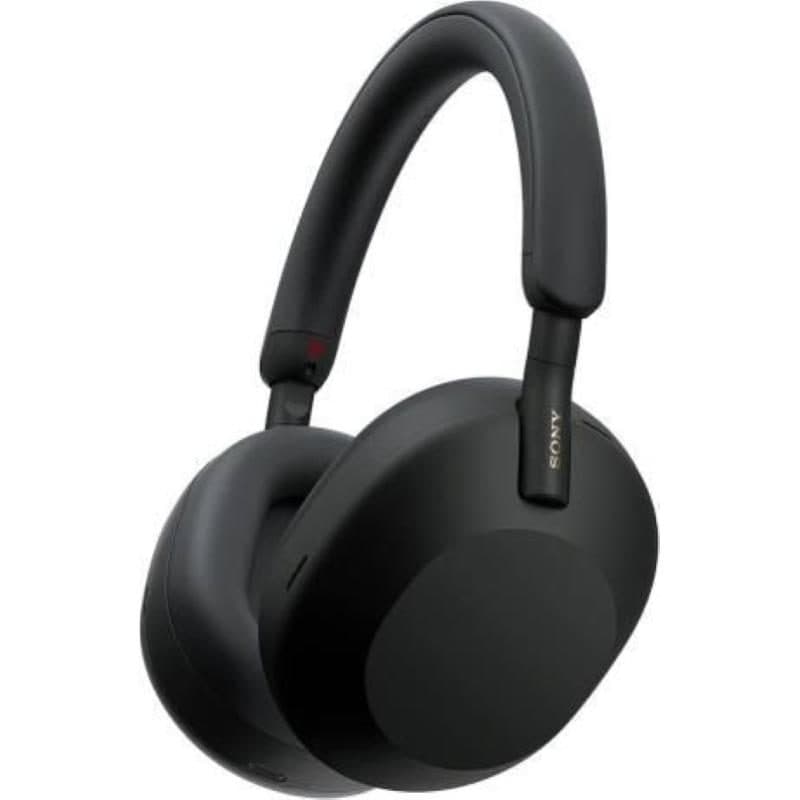 Cuffie wireless Bluetooth con cancellazione del rumore, custodia soft, Alexa, Google e Siri, nere - Sony WH-1000XM5SA