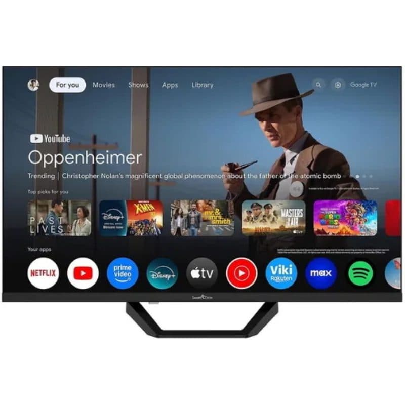 Televisore QLED Full HD 32 pollici Google TV - Smart Tech