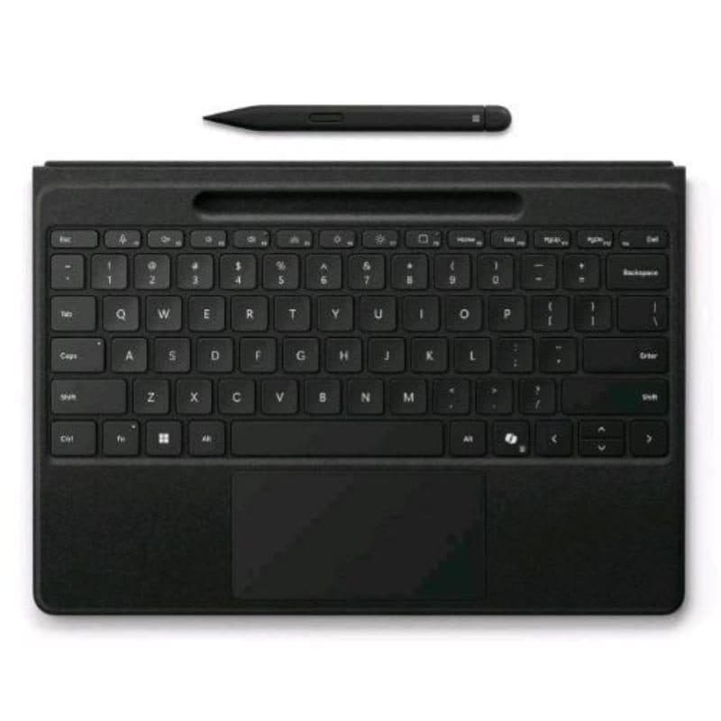 Tastiera wireless layout italiano e Slim Pen per Surface Pro 11th Edition nera - Microsoft Surface Flex Keyboard