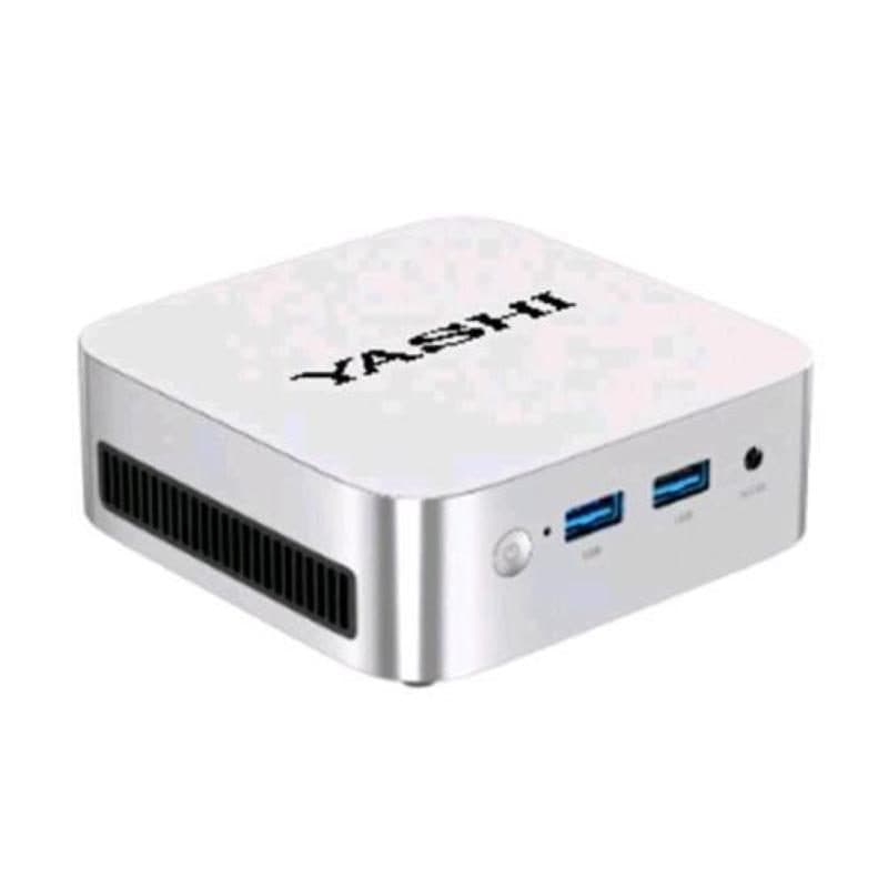 Mini PC AMD Ryzen 3 3300U 8GB RAM SSD 256GB HDMI fanless argento Windows 11 Pro - Yashi Nucky NY336