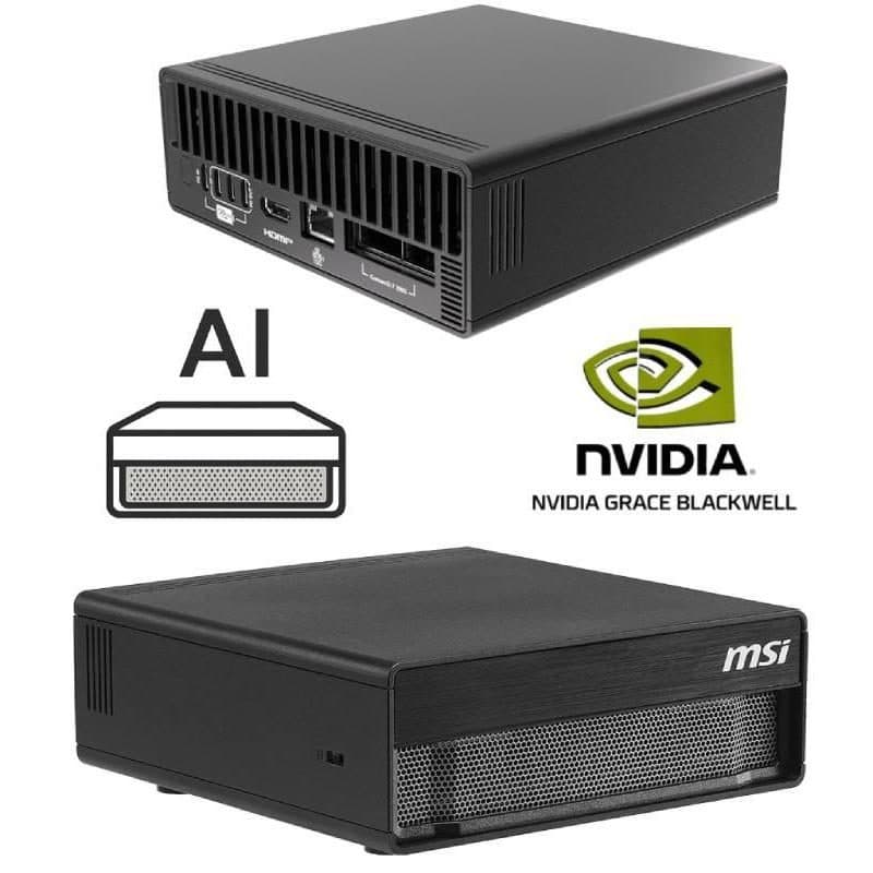Workstation AI ARM 20C 128 GB 4 TB NVIDIA GB10 Grace Blackwell - MSI DGX Spark