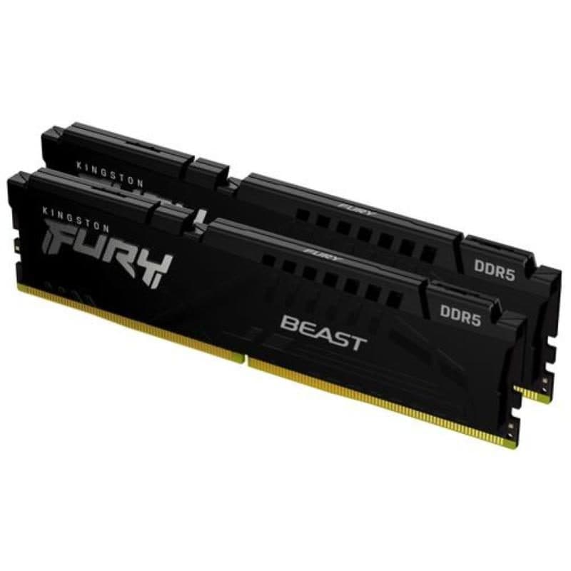Memoria RAM DIMM kit 32GB 2x16GB DDR5 5600 MHz CL40 - Kingston Fury Beast