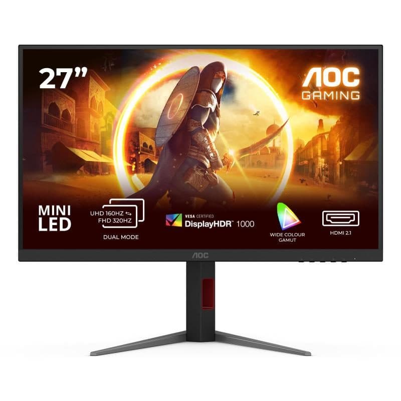 Monitor 27 pollici Fast IPS 160 Hz regolabile in altezza - AOC