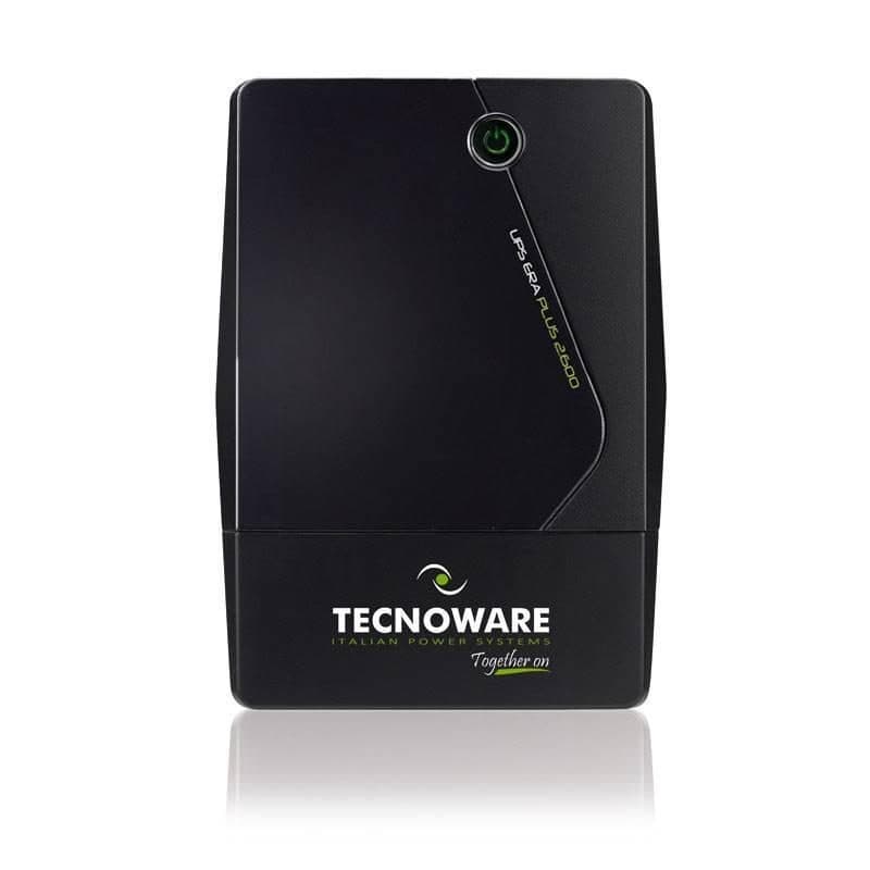 Gruppo di continuità UPS 2600VA 1820W line interactive con stabilizzatore, IEC e USB - Tecnoware Era Plus 2600