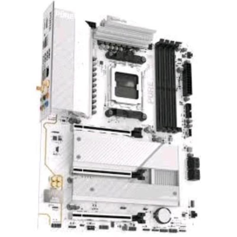Scheda madre AM5 B850 ATX Wi-Fi 7 bianco - Sapphire Pure B850A