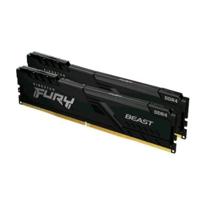 Memoria RAM DIMM kit 16GB 2x8GB DDR4 3.600 MHz - Kingston Fury Beast