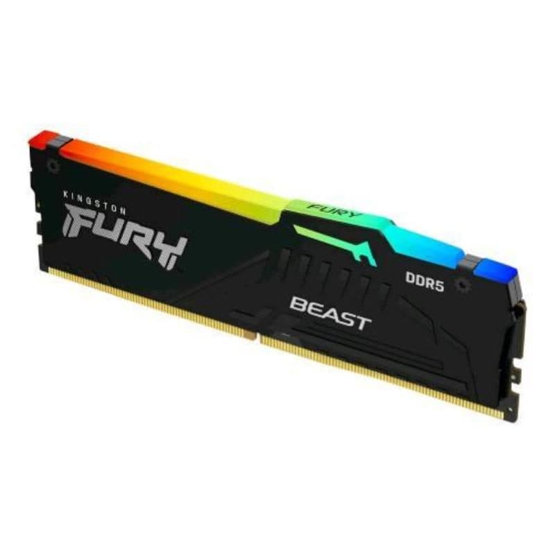 Memoria RAM 32GB DDR5 6000 RGB EXPO - Kingston Fury Beast RGB