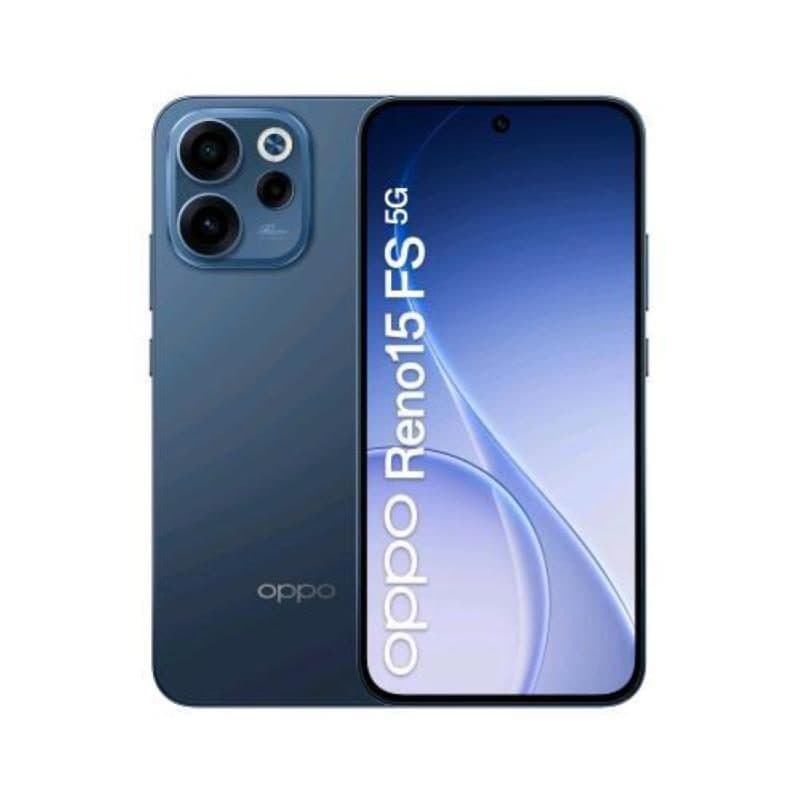 Smartphone 5G dual SIM 6.57 pollici 512GB RAM 8GB nero Twilight Black - OPPO Reno 15FS
