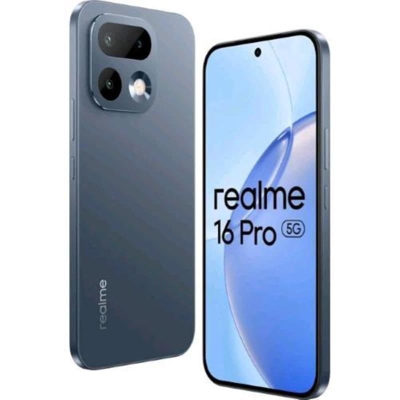 Smartphone 5G dual SIM 6.78 pollici 512GB RAM 8GB grigio Pebble Grey - Realme 16 Pro