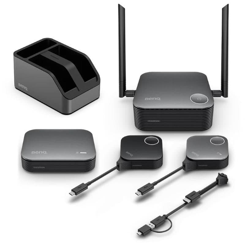 Kit conferenza con hub, ricevitore e 2 bottoni BYOM BYOD - BenQ InstaShow VS25