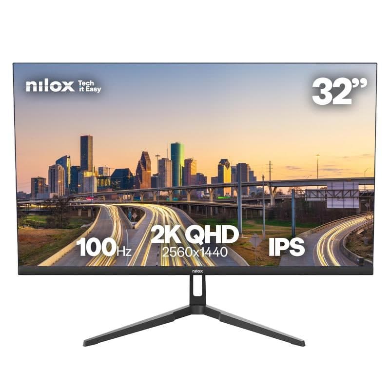 Monitor 32 pollici IPS 2K 100 Hz 4 ms HDMI DP - Nilox