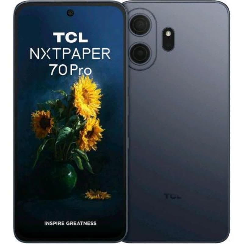 Smartphone 5G dual SIM 6.9 pollici 256GB RAM 8GB Stellar Blue - TCL 70 Pro NXTPAPER