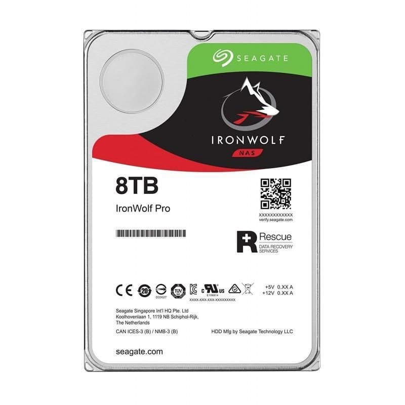 Disco rigido interno 8000GB 3,5 pollici Serial ATA III - Seagate IronWolf ST8000VN004