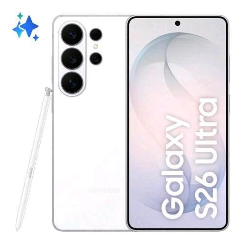 Smartphone 12GB RAM 512GB bianco - Samsung Galaxy S26 Ultra