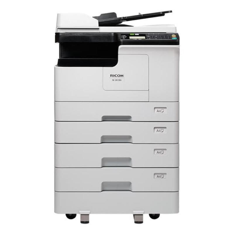 Stampante multifunzione bianco e nero A3 28 ppm - Ricoh M 2810n
