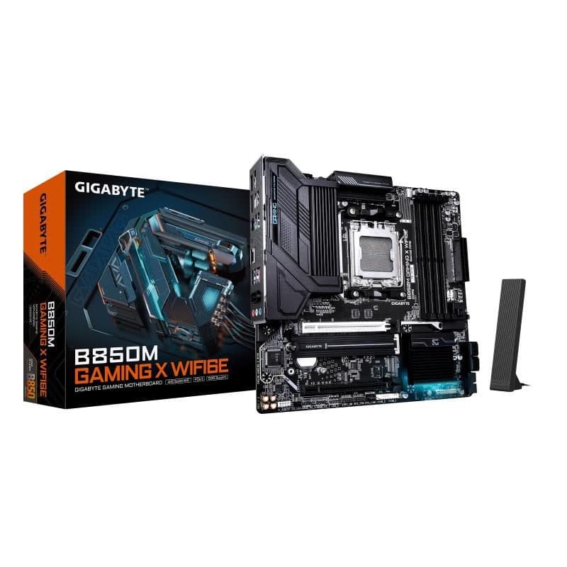 Scheda madre per AMD Ryzen serie 9000 VRM digitale 10+2+2 fasi fino a 8200 MHz DDR5 - Gigabyte B850M Gaming X WiFi6E