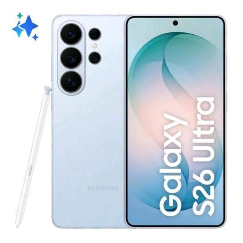 Smartphone 5G dual SIM AI 6.9 pollici octa core 256GB RAM 12GB Sky Blue - Samsung Galaxy S26 Ultra S948