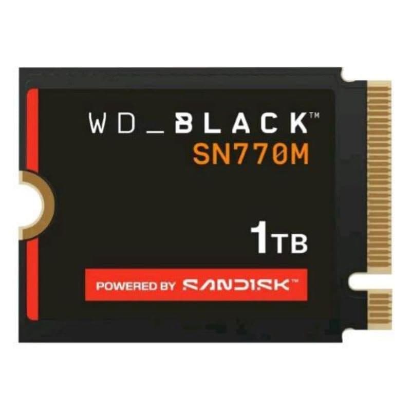 SSD 1TB M.2 NVMe PCIe 4.0 5150/4900 MB/s - Western Digital Black SN770M