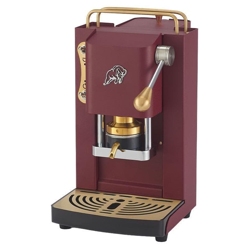 Macchina da caffè a cialde Cherry Red Brass - Faber Pro 3.0 Essential