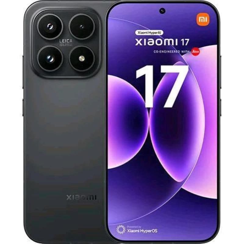 Smartphone 5G dual SIM 6.3 pollici octa core 512GB RAM 12GB nero - Xiaomi 17