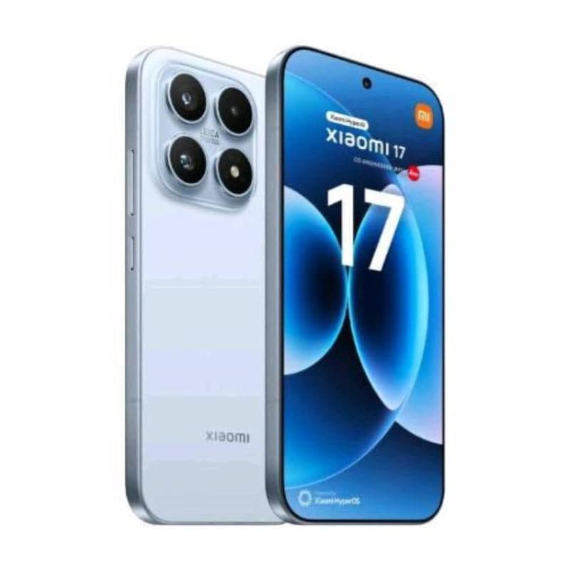 Smartphone 5G dual SIM 6.3 pollici octa core 512GB RAM 12GB blu ghiaccio - Xiaomi 17