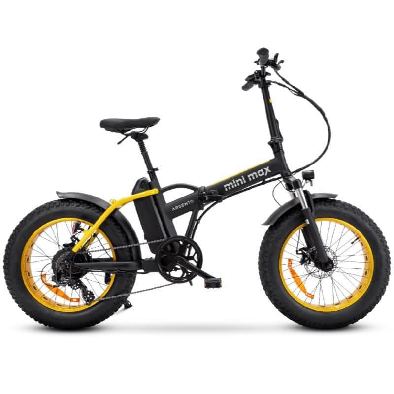 E-bike Fat 20 in alluminio motore Bafang 250 W batteria 36V 10.4Ah - Argento Minimax Gold