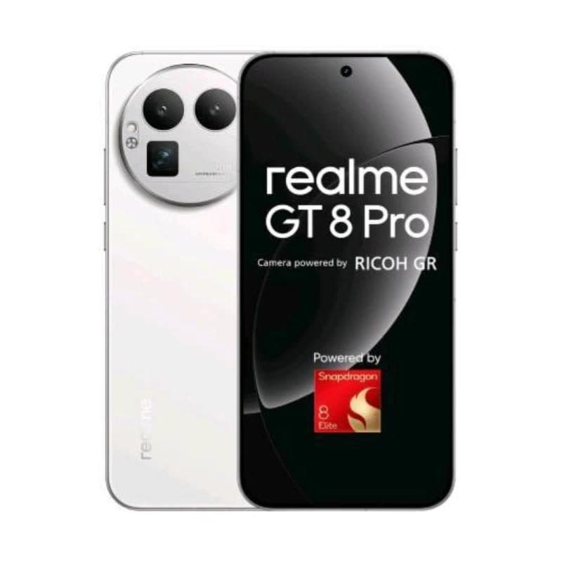 Smartphone 5G dual SIM 6.79 pollici octa core 512GB RAM 16GB bianco Diary White - Realme GT 8 Pro