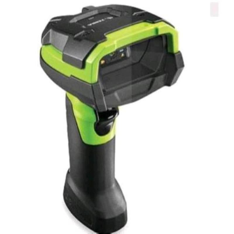 Lettore di codici a barre portatile 1D rugged USB, RS232, Keyboard Wedge, Industrial Ethernet nero/verde - Zebra LI3608-ER