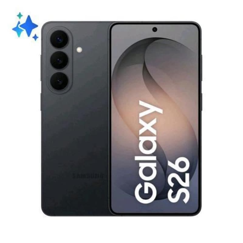Smartphone 5G dual SIM 6.3 pollici octa core 256GB RAM 12GB nero - Samsung Galaxy S26 AI S942