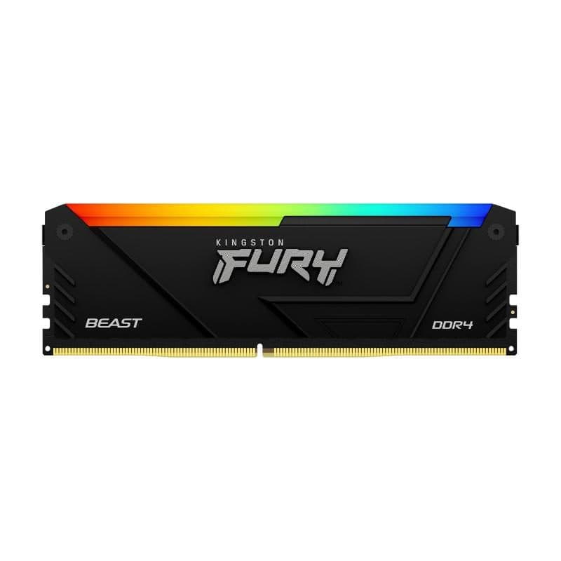 Memoria RAM DIMM 16GB DDR4 3600MHz CL18 RGB - Kingston Fury Beast