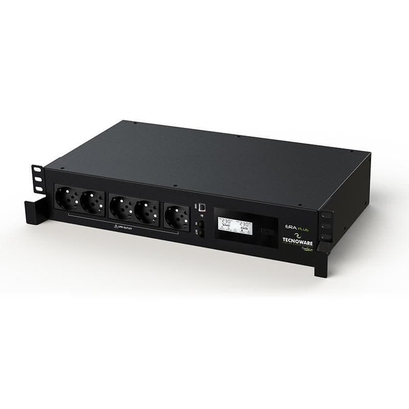 Gruppo di continuità UPS rack mount line interactive 2100VA/1470W 5 x Schuko - Tecnoware Era Plus 2100