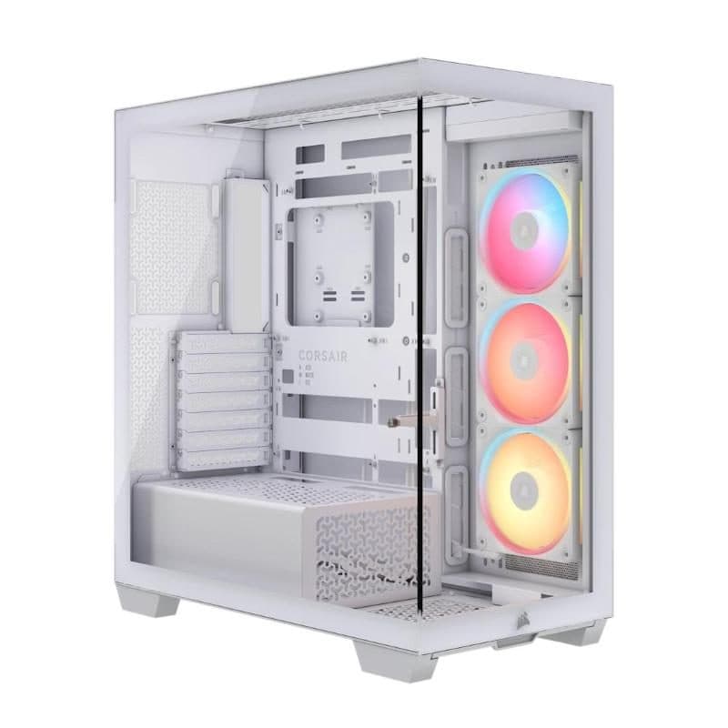Case mid tower E-ATX RGB con pannello laterale con finestra in vetro temperato - Corsair iCUE LINK 3500X LX-R