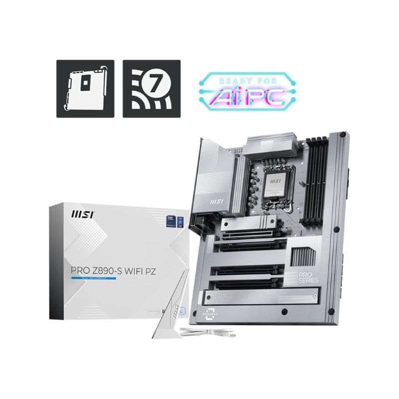 Scheda madre Intel Z890 LGA 1851 (socket V1) ATX con Wi-Fi - MSI PRO Z890-S WiFi PZ