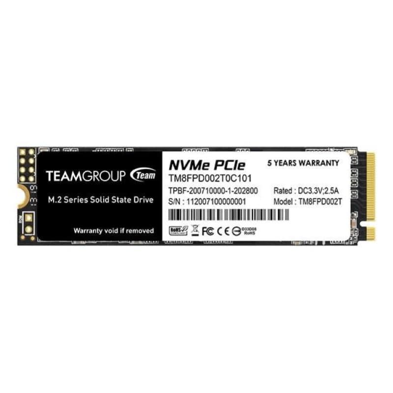 SSD M.2 2TB PCI Express 3.0 NVMe - Team Group MP33 Pro