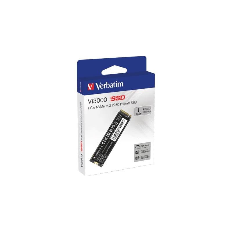 Verbatim vi3000m.2 1 tb pci express 3.0 nvme