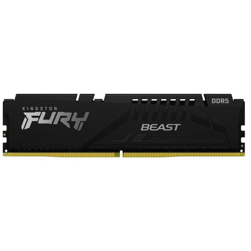 Memoria RAM 16GB kit da 2 DDR5 5600 MT/s CL40 DIMM nero - Kingston FURY Beast
