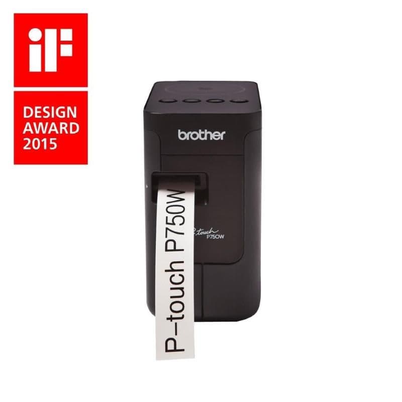 Stampante per etichette 180 x 180 dpi 30 mm/s cablata e wireless HSe/TZe Wi-Fi - Brother PT-P750W