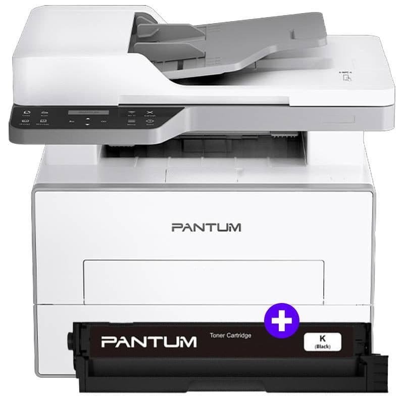 Stampante multifunzione laser monocromatica A4 Wi-Fi + LAN fronte/retro 33 ppm + toner originale PL-A4201H - Pantum BM4240ADW