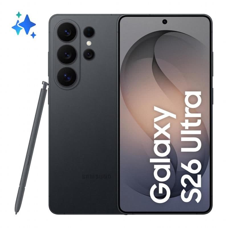 Smartphone 5G 6,9 pollici 12GB RAM 256GB nero - Samsung Galaxy S26 Ultra