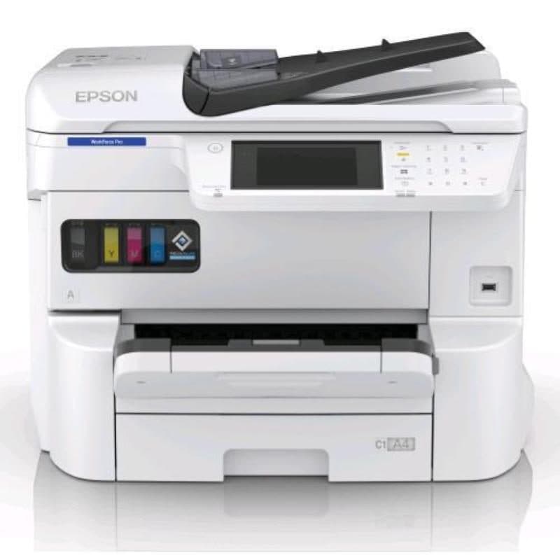 Stampante multifunzione inkjet a colori A3 Wi-Fi 35 ppm Gigabit LAN USB bianco - Epson WorkForce Pro EM-C7100DWF